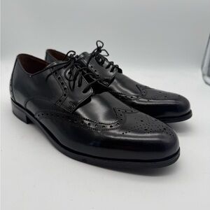 BRAND NEW Florsheim 11231 001 Brookside Genuine Leather Wingtip Size 10 D